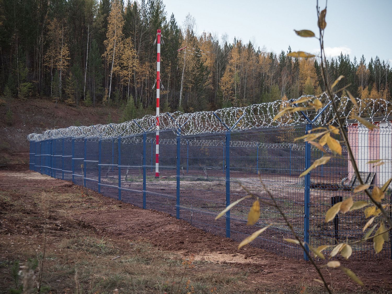 Ограждение объекта БПРМ-116 Братского ЦОВД